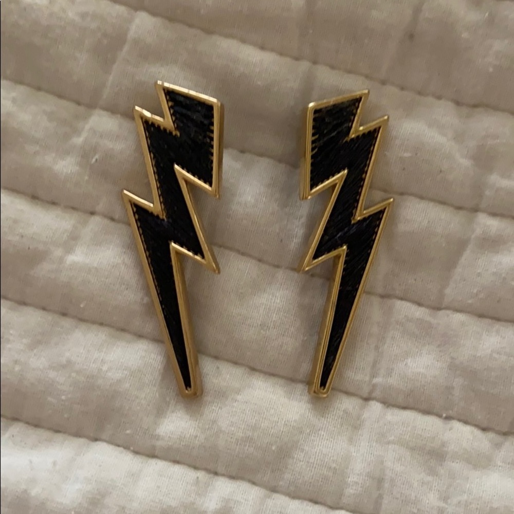 Mignonne Gavigan Lightening Bolt earrings